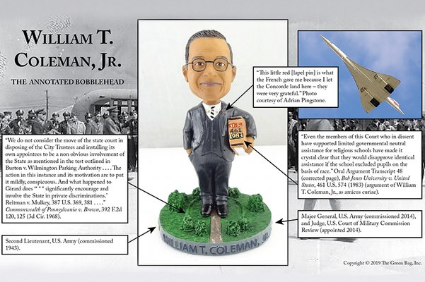 William T. Coleman Jr.: The Annotated Bobblehead