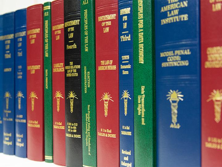 ALI book spines
