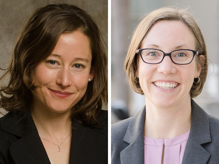 Rebecca Aviel and Emily Taylor Poppe