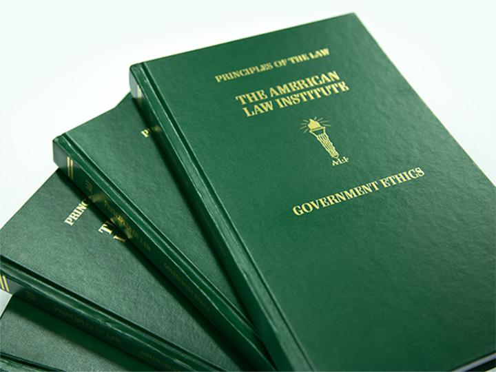 Principles of the Law, Government Ethics