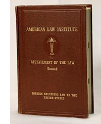 Restatement of the Law Second, Foreign Relations Law of the United States