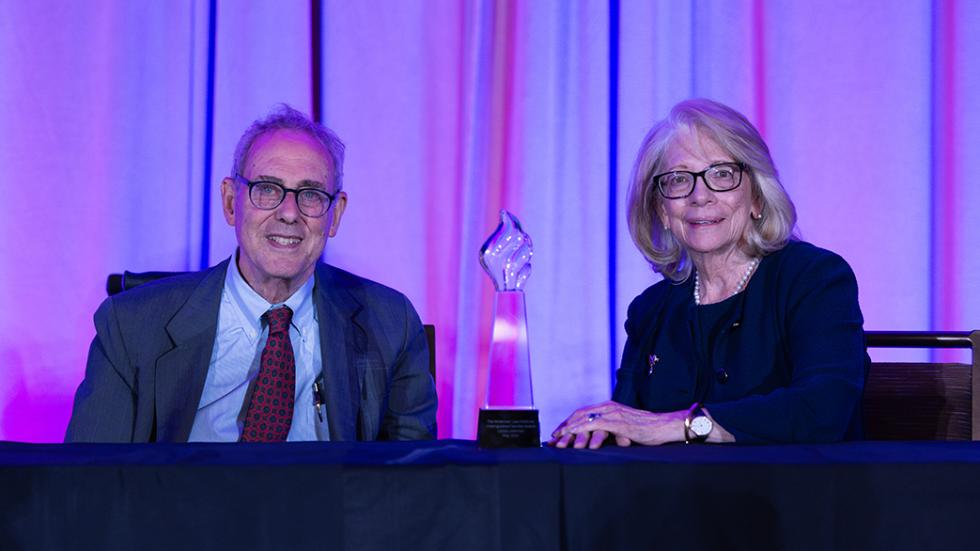 Lance Liebman and Roberta Cooper Ramo