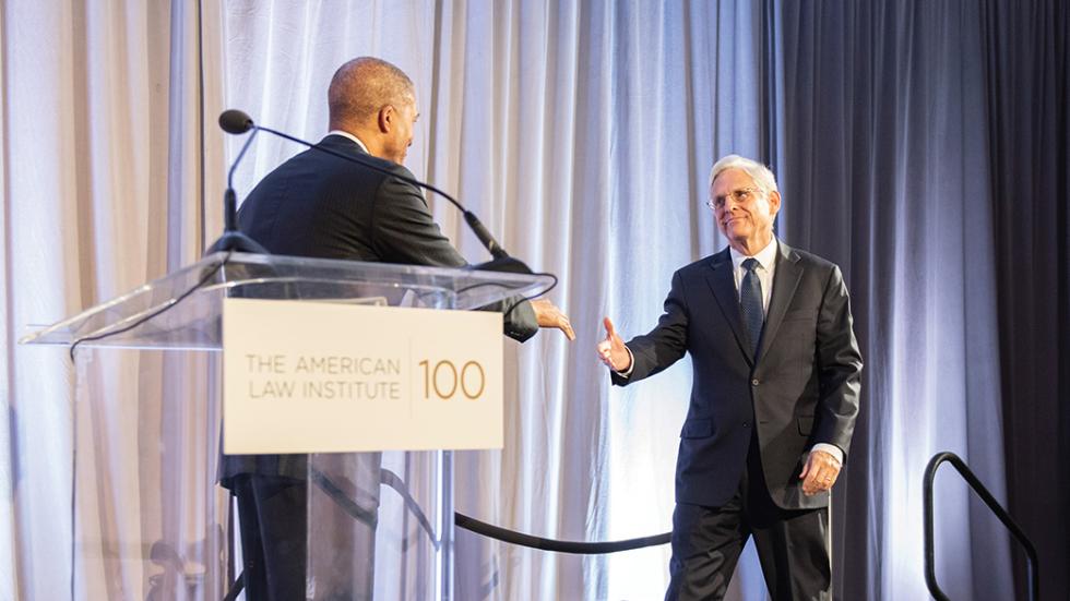 Raymond Lohier and Merrick Garland