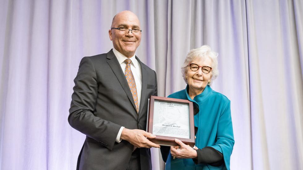 Wallace B. Jefferson and Margaret Marshall