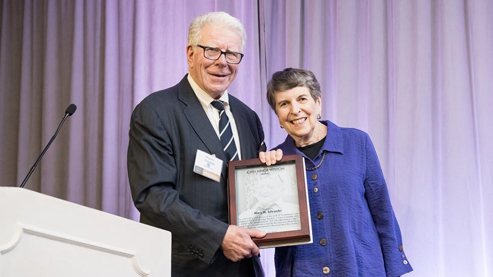 Michael Traynor and Mary Schroeder