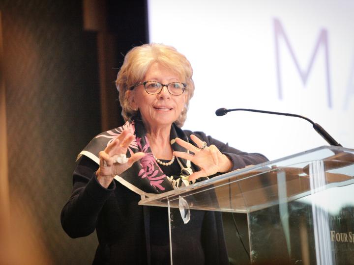 MAMA Seattle Annual Banquet 2016 Roberta Cooper Ramo honoree speaking.jpg